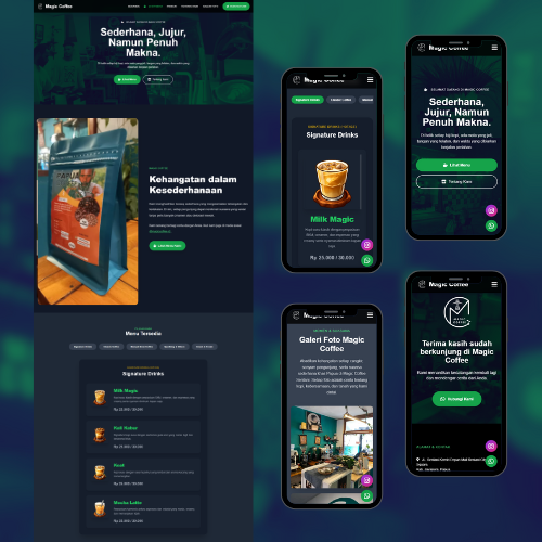Mockup Website Profesional